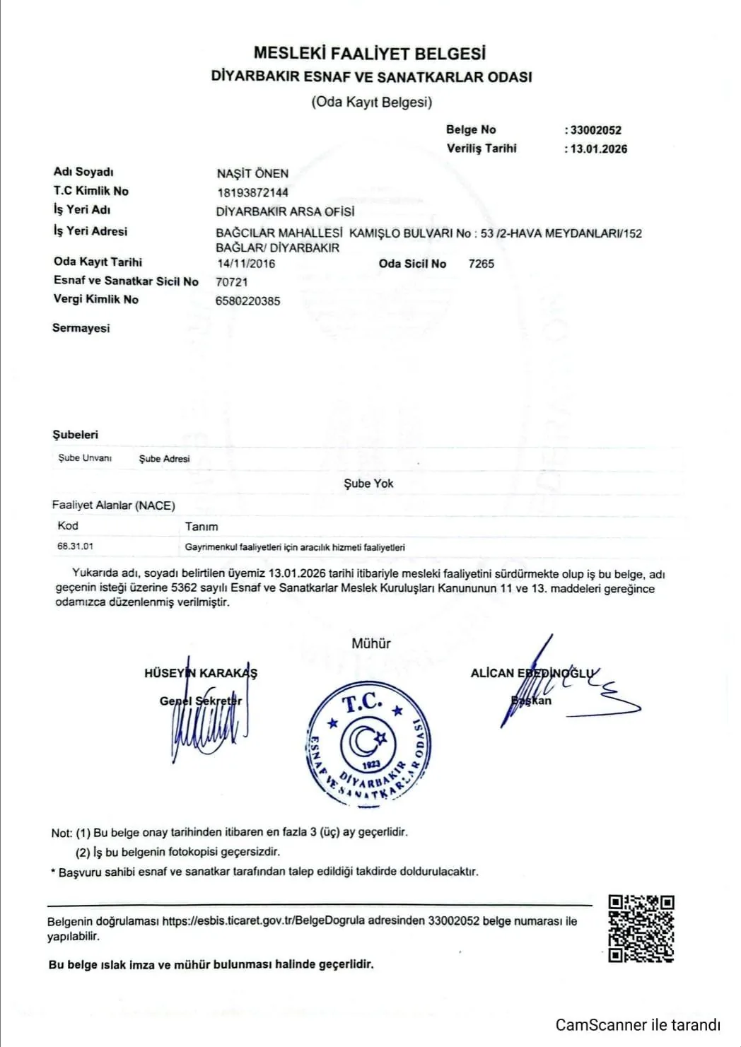 Sertifika ve belge 7