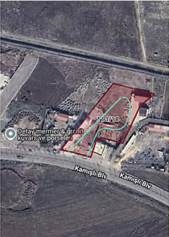 Anayola 36 Metre Cephe Teslimatlı Havaalanı Yolunda 5 Dönüm Arazi